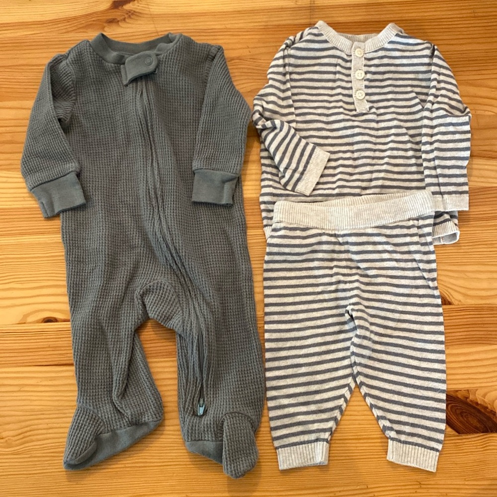 Little Planet Organic By Carters Pajamas & Outfit 0-3 Months